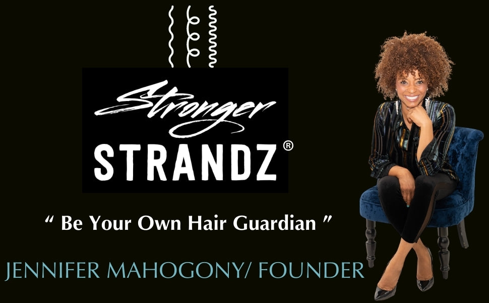 Stronger StrandZ founder Jennifer Mahogony